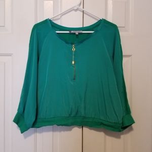 Jennifer Lopez top with zipper